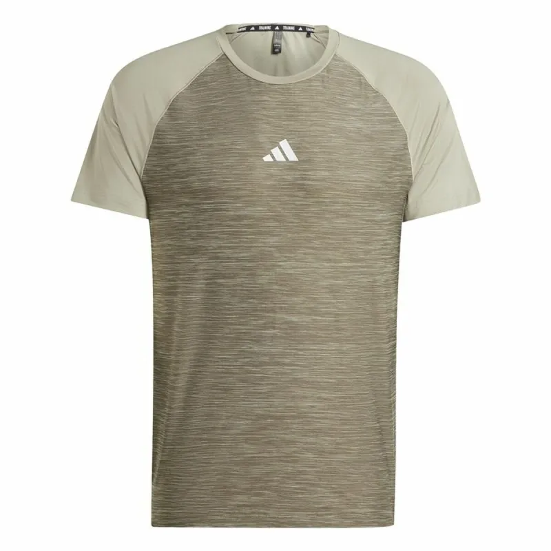 Vyriški marškinėliai su trumpomis rankovėmis Adidas Gym+ 3 Bandas Ruda