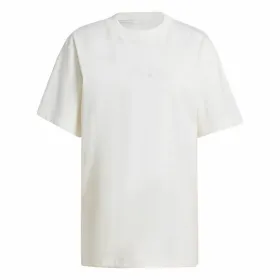 Sieviešu Krekls ar Īsām Piedurknēm Adidas All Szn Loose Balts