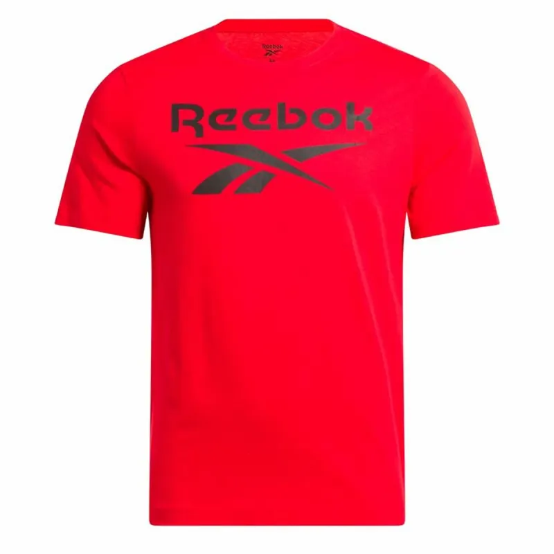 Men’s Short Sleeve T-Shirt Reebok Reebok Identity Big Red