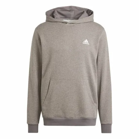 Vyriškas džemperis su gobtuvu Adidas Seasonal Essentials Melange Hoodie Ruda Rusvai gelsva
