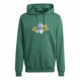 Men’s Hoodie Adidas Codes Graphic Green
