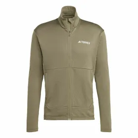 Мужская спортивная куртка Adidas Mt Lt Fl Fz Ja Коричневый Мужской