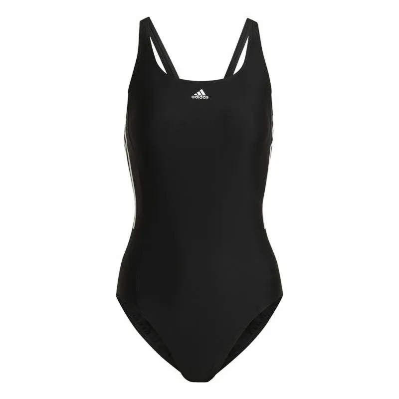 Плавки женские Adidas 3S Mid Suit Чёрный