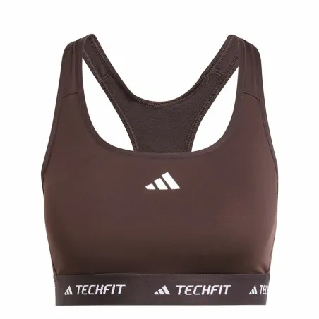 Urheiluliivit Adidas Techfit Medium Ruskea