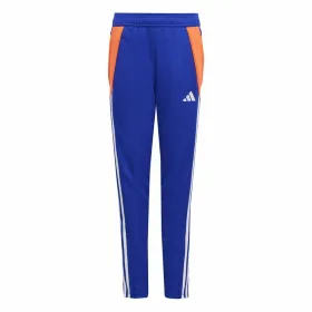 Garās sporta bikses Adidas Tiro24 Training Slim Zils