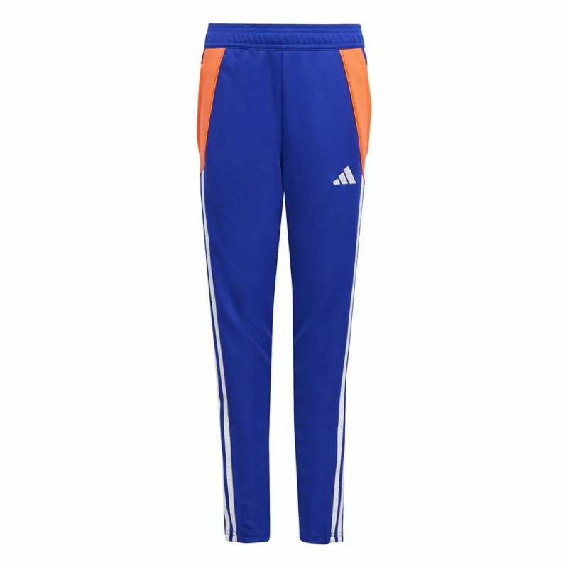 Garās sporta bikses Adidas Tiro24 Training Slim Zils
