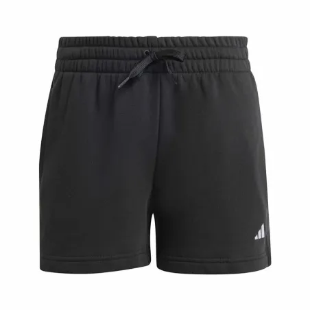 Urheilushortsit Adidas Essentials Small Logo Fleece Shorts Musta