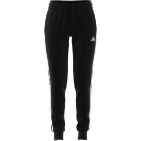 Ilgos sportinės kelnės Adidas 3S Fl C Pt Juoda Moteris