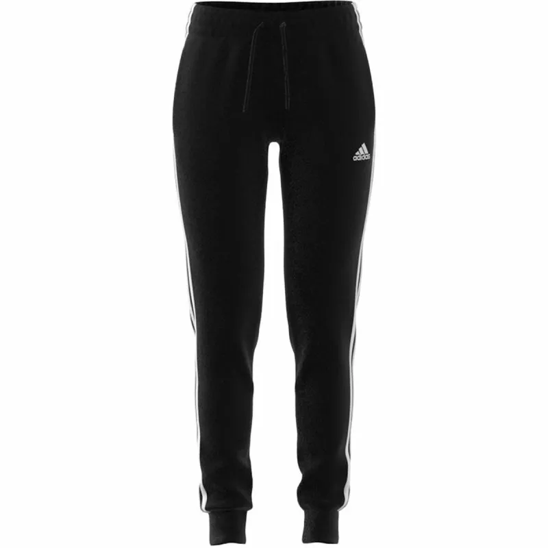 Ilgos sportinės kelnės Adidas 3S Fl C Pt Juoda Moteris