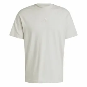 Men’s Short Sleeve T-Shirt Adidas All Szn White Beige