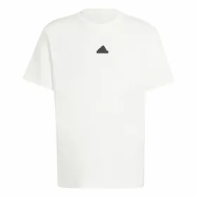 Men’s Short Sleeve T-Shirt Adidas Brand Love White