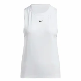 Īsais Sieviešu Tops Reebok Id Train Tank Balts