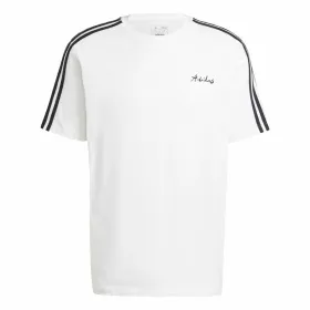 Men’s Short Sleeve T-Shirt Adidas Gallery Graphic White
