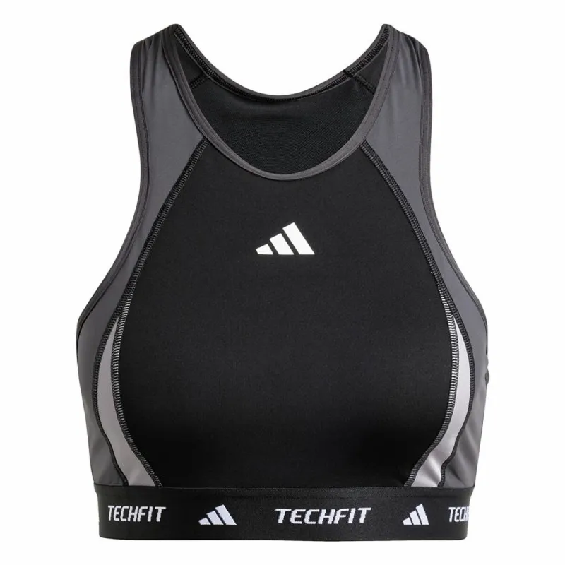 Sportinė liemenėlė Adidas Techfit  Juoda