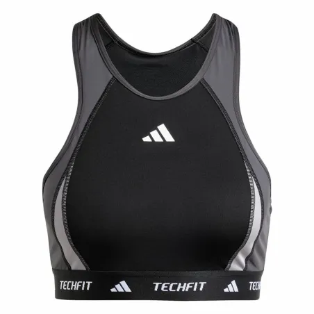 Sportinė liemenėlė Adidas Techfit  Juoda