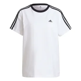 Vīriešu Krekls ar Īsām Piedurknēm Adidas Balts