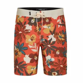 Men’s Bathing Costume O'Neill Hyperfreak Mysto Scallop 19 Red 19