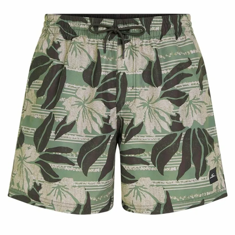 Плавки мужские O'Neill Cali Floral 16'' Зеленый Оливковое масло