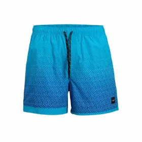 Women’s Bathing Costume Jack & Jones Jpstmaui Jjswim Gradient Blue