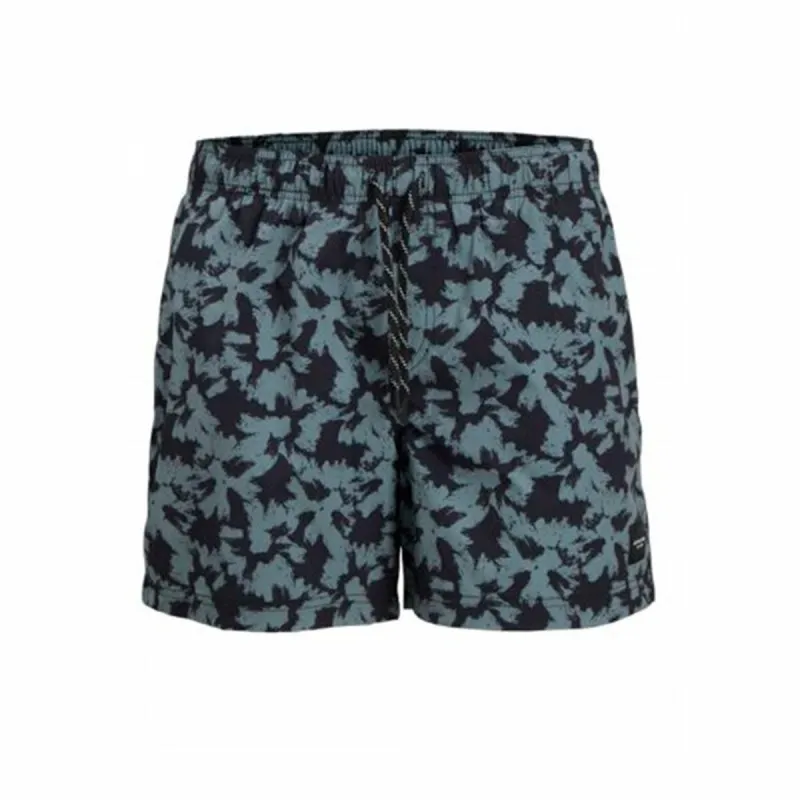 Women’s Bathing Costume Jack & Jones Jpstmaui Jjswim Flower Aop Black