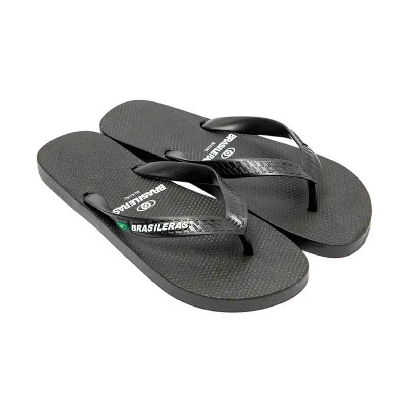 Men's Flip Flops Brasileras Classic Pro Black