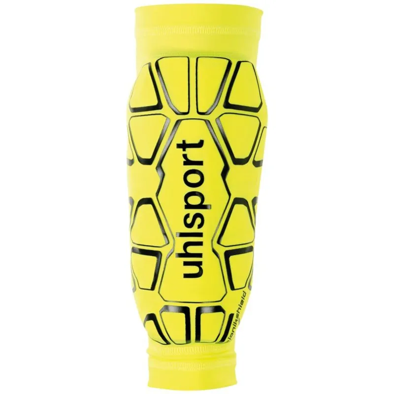 Futbola Kāju Aizsargi Uhlsport Bionikshield Dzeltens