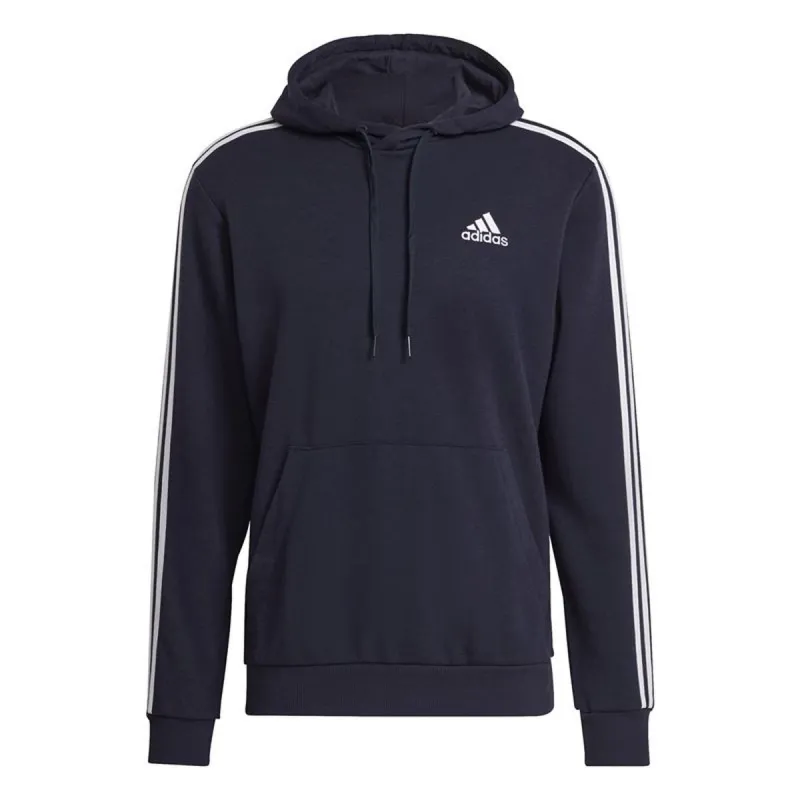 Men’s Hoodie Adidas Essentials 3 Bandas Dark blue