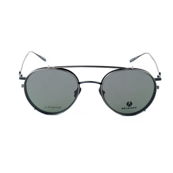 VISTA + CLIP-ON BELSTAFF MAN JAGGED-S052 (Lens/Bridge/Temple) 53/22/145 mm)