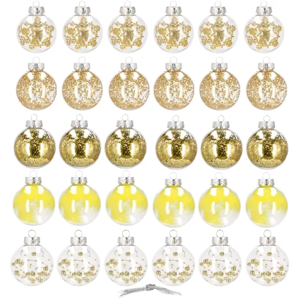 Christmas Tree Ornaments Springos CA0882 30 pcs