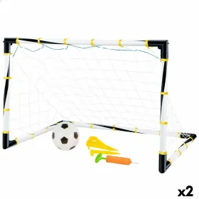 Futbola Mērķis Colorbaby Locīšana 100 x 70 x 70 cm (2 gb.)
