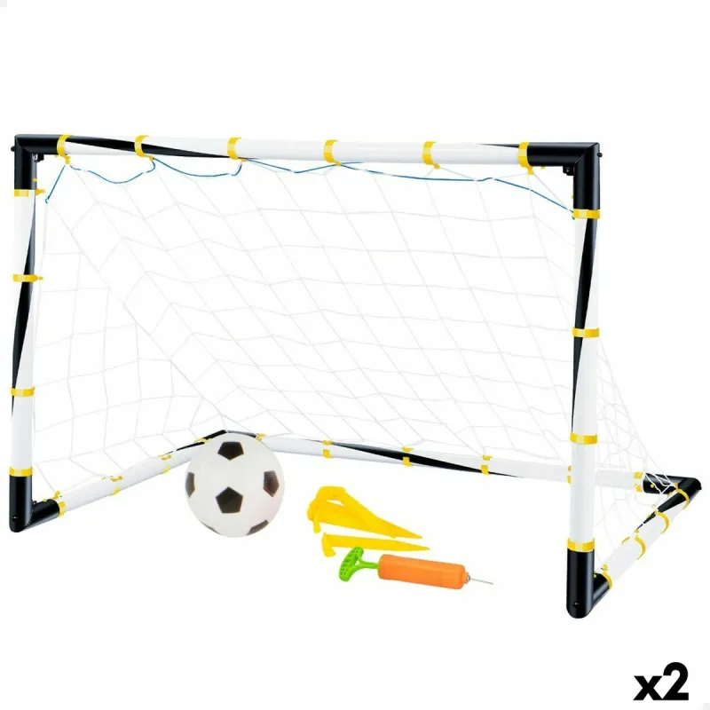 Futbola Mērķis Colorbaby Locīšana 100 x 70 x 70 cm (2 gb.)