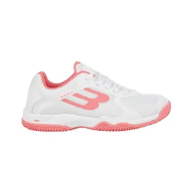 Adult's Padel Trainers Bullpadel Indiga W 25I White Pink