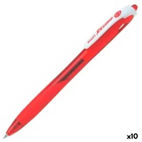 Ручка Pilot REXGRIP BEGREEN Красный 1 mm (10 штук)