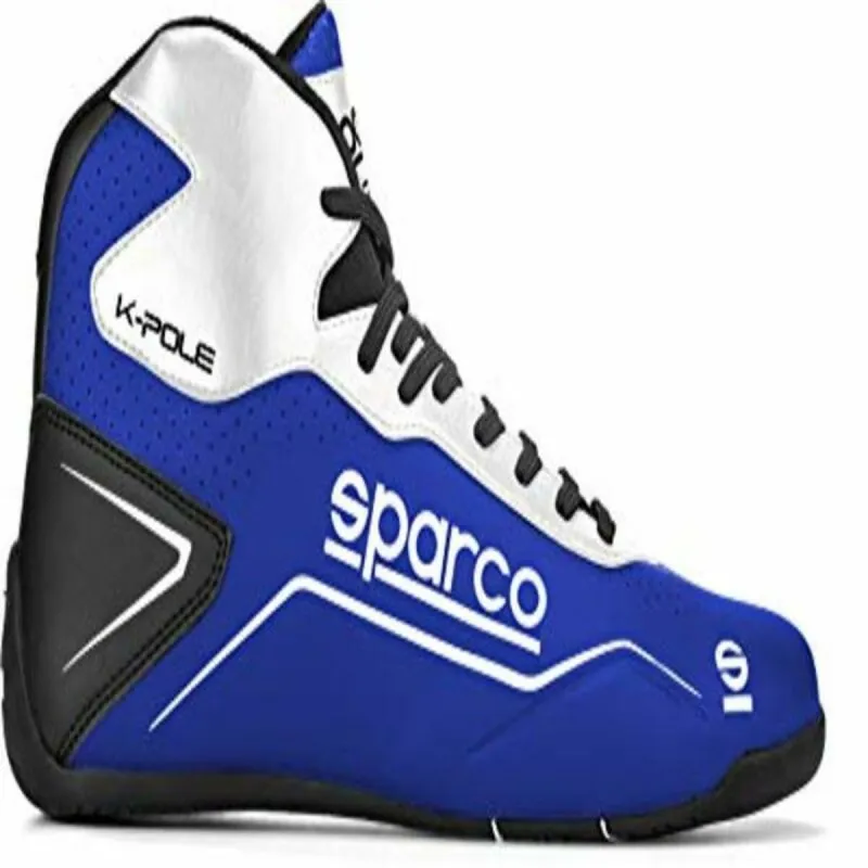 Lenktynių batai Sparco K-POLE Mėlynas/Baltas