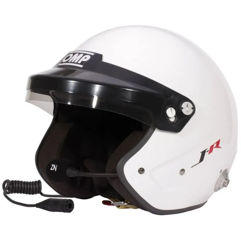 Helmet OMP J-RALLY XL White
