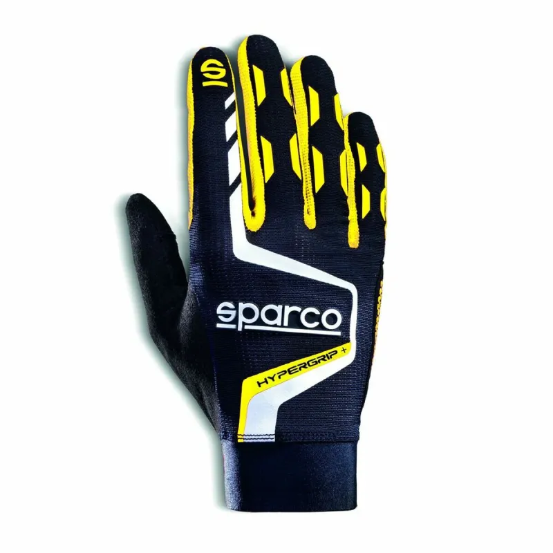 Pirštinės Sparco HYPERGRIP+ Geltona / juoda 11
