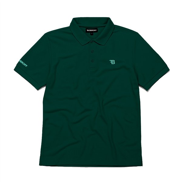 POLE BOBROFF MAN POLO-GREEN-M (TALLA M )