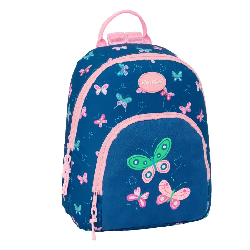 Rucksack BlackFit8 Mariposas Multicolour 25 x 30 x 13 cm