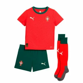 Lasten verkkapuku Puma Portugal Home Minikit Punainen