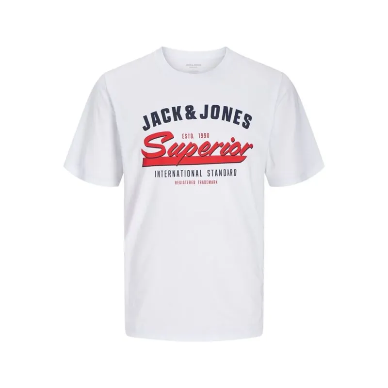 Men’s Short Sleeve T-Shirt Jack & Jones 12268267-C-N100 (S)