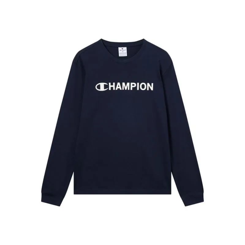 Men’s Long Sleeve T-Shirt Champion 221652-BS501 Navy Blue (S)
