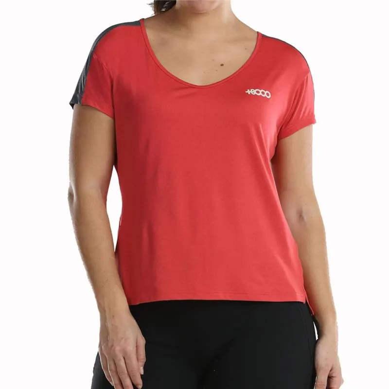 Women’s Short Sleeve T-Shirt +8000 NOVAR-169 Red