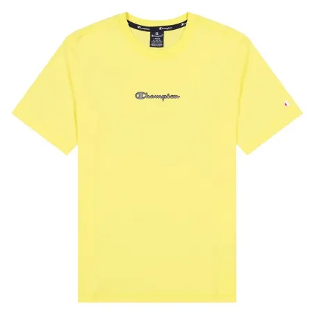 Men’s Short Sleeve T-Shirt Champion 217219-YS008 Yellow (S)