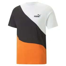 Men’s Short Sleeve T-Shirt Puma 673380 23 Dark Orange (S)
