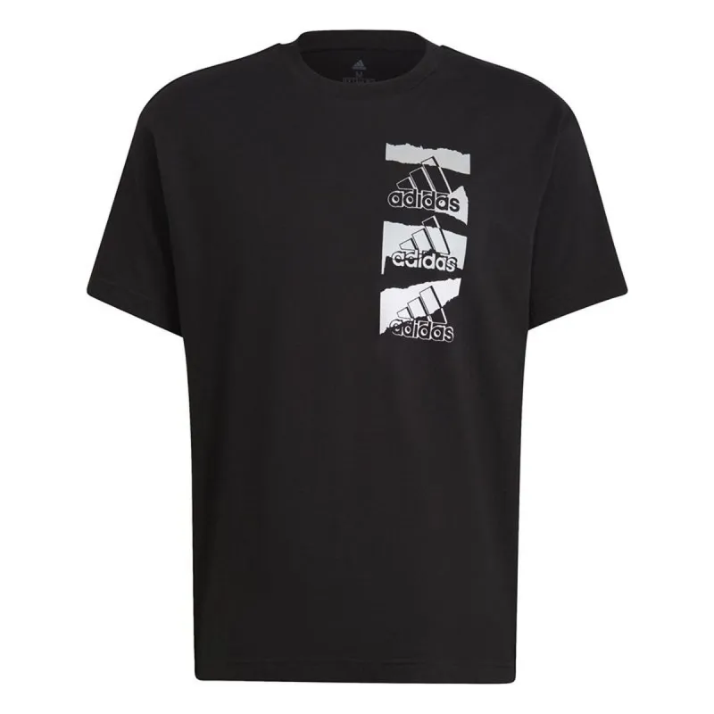 Unisex Krekls ar Īsām Piedurknēm Adidas HE4314 Melns (S)