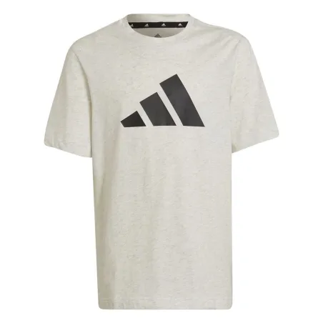Child's Short Sleeve T-Shirt Adidas HG8857 White (13-14 Years)