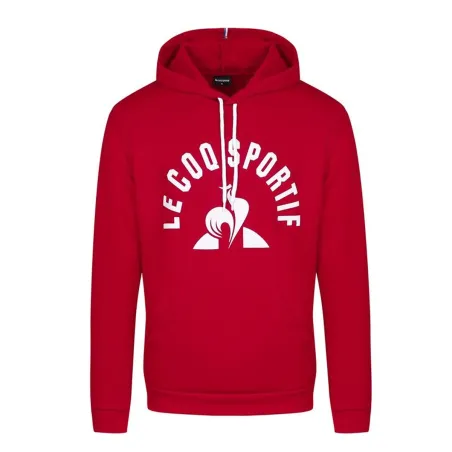 Vyriškas džemperis su gobtuvu Le coq sportif Saison 2 Nº1 Raudona