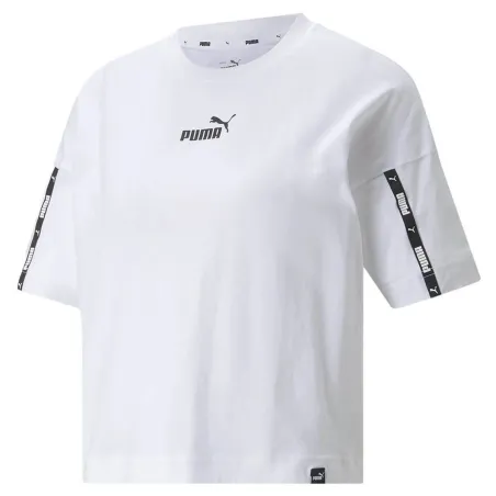 Sieviešu Krekls ar Īsām Piedurknēm Puma 847116 02 Balts (XS)