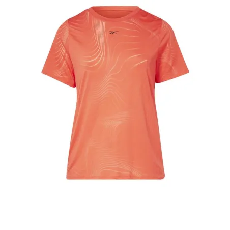 Women’s Short Sleeve T-Shirt Reebok HB2046 Orange (2XL)