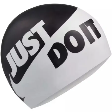 Шапочка для плавания Nike Jdi Slogan Чёрный